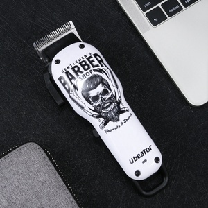 Offerta Speciale: Regolabarba Elettrico Ricaricabile USB Ubeator <span class=keywords><strong>per</strong></span> Uso <span class=keywords><strong>Professionale</strong></span>, Senza Fili, 100-240V, Design Teschio Nero, 1800mAh - Product Image 6