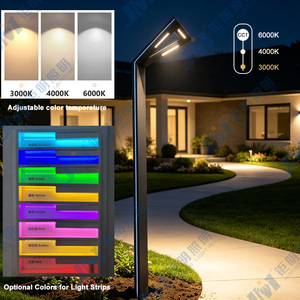 Éclairage paysager LED personnalisé, fabrication en usine, garantie de 3 ans, lampe de jardin extérieure pour l'<span class=keywords><strong>immobilier</strong></span> - Product Image 3