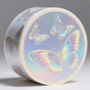 Brand <b>logo</b> <b>Sticker</b> Custom Round Vinyl <b>Stickers</b> Roll - Product Image 1