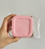 Rentrée scolaire récipient de stockage des aliments bébé 3.5oz 4oz eco life violet silicone boîte à lunch pour enfants
