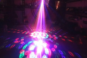 5W ไฟเลเซอร์สีเต็มรูปแบบสำหรับตกแต่งเวทีมินิดีเจดิสโก้ RGB ปาร์ตี้กลางแจ้งเสียงดาวเปิดใช้งานไฟเวทีเลเซอร์ - Product Image 6