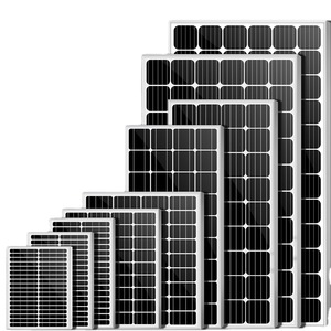 Paneles Solares Flexibles Monocristalinos, Panel de Carga Solar para Uso en Exteriores, Tamaño Pequeño - Product Image 1