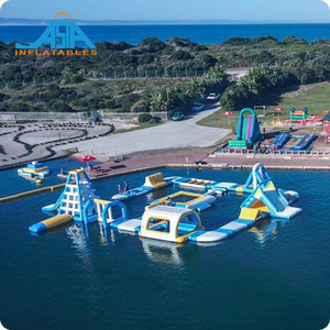 Parque Acuático inflable de gran tamaño, tabla de <span class=keywords><strong>Wake</strong></span>, flotante - Product Image 1