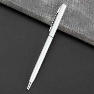 Bolígrafo de Metal Delgado de 1.0 mm con Logotipo Personalizado de Lujo, Instrumento de Escritura Promocional para Negocios con Marca Personalizada - Product Image 4