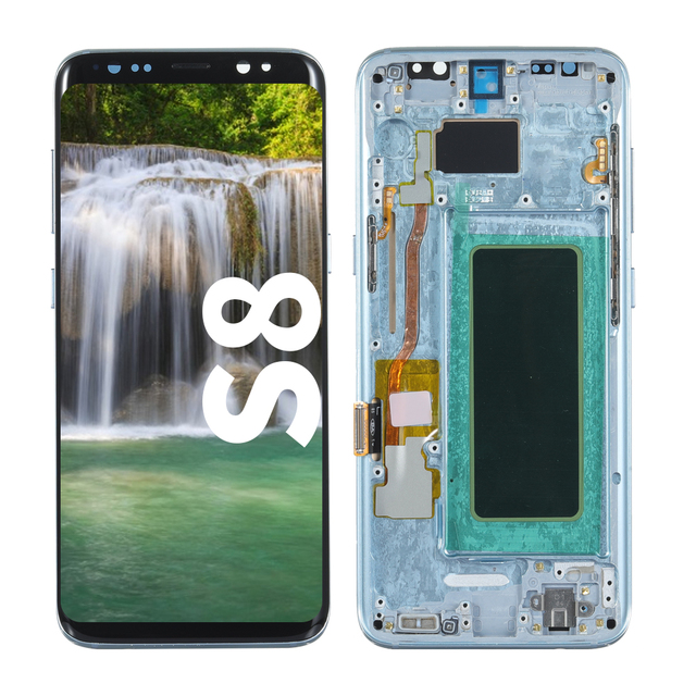 OLED for samsung S8 Screen Lcd Display for samsung galaxy S8 Screen Replacement Touch Screen Frame