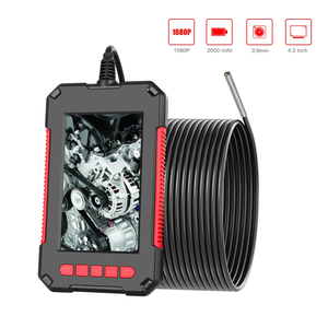 Cámara Endoscópica Industrial P40 con Pantalla HD de 4.3 Pulgadas, Lente de 3.9 mm, Batería de 2600 mAh para Inspección de Tuberías en Automoción - Product Image 1