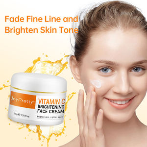 OEM/ODM özel etiket C vitamini nemlendirici krem çiller kırışıklık koyu nokta sökücü siyah cilt beyazlatma sıkılaştırıcı yüz kremi - Product Image 3