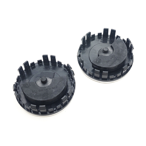 Enjoliveurs de roue de voiture en ABS chromé de 75 mm, enjoliveurs de <span class=keywords><strong>moyeu</strong></span> de roue flottants pour <span class=keywords><strong>Mercedes</strong></span> Benz, emblème de badge de jante - Product Image 5
