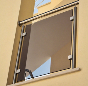 Colonne carrée de poteau de serrage résistant aux intempéries en acier inoxydable <span class=keywords><strong>INOX</strong></span> 304 - Product Image 1