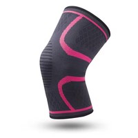 Genouillères de sport, antidérapantes pour l'extérieur, pour la course à pied, le basketball, le fitness, le cyclisme, respirantes, genouillères en nylon colorées pour hommes