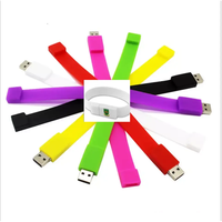 Gelang Silikon Kualitas Tinggi Drive Logo Kustom Usb Flash USD Flashdisk