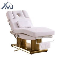 Esthéticienne Salon Tête Spa Lit de Beauté Électrique Table de Massage Facial Lit Cils Avec Moteurs