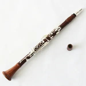 klarinet bruin Suppliers-Top Grade Klarinet Palissander Handgemaakte Palissander Klarinet Fabriek Prijs Klarinet