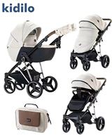 Kidilo Poussette Légère et Pliable pour Bébé, Voiture à Deux Positions Inclinables, pour Marcher, Artefacts Transfrontaliers