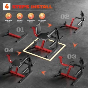 CZFIT Équipement de musculation professionnel à charge libre, Banc multifonction assis pour extensions et curls des jambes - Product Image 4