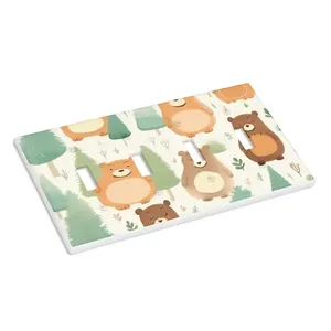 Imagen personalizada 4-Gang 4 Toggle Home Decor Switch Cover - Product Image 2