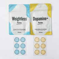 Patch de dopamine de haute qualité, soulagement naturel du stress, autocollant stimulant l'humeur pour une pensée positive et une amélioration de la santé émotionnelle