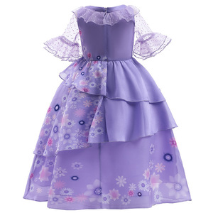 Party Princess <strong>Unicorn</strong> <strong>Dress</strong> <strong>up</strong> for Little Girls Birthday <strong>Dresses</strong> Halloween Party Cosplay Costumes Encanto Isabela <strong>Dress</strong> - Product Image 4