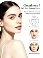 Nouveau Patch Éclaircissant OEM au Glutathion pour une Peau Parfaite, Élimine les Taches de Rousseur, les Cicatrices d'Acné et la Pigmentation, Hydrate et Unifie le Teint