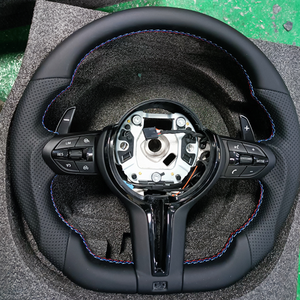Leder <span class=keywords><strong>M</strong></span> Sportlenkrad für BMW F10 F11 F12 F15 F20 F21 F22 F25 F26 F30 F31 F32 F33 F34 F36 M3 M5 F80 F82 Lenkrad - Product Image 1