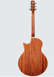 Offre spéciale : Guitare acoustique de 41 pouces, entièrement en bois massif, avec une table en épicéa de qualité supérieure et un dos et des éclisses en acajou, offrant un son exceptionnel. - Product Image 2