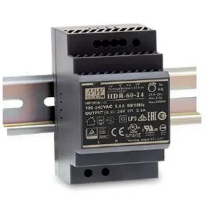 Ac để DC 5V 12V 15V 24V 48V 60W Din Rail cung cấp điện HDR-60-5 HDR-60-12 HDR-60-15 HDR-60-24 HDR-60-48