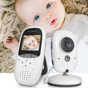 جهاز مراقبة الأطفال بالفيديو محمول مع مشبك وخاصية VOX وشاشة LCD مقاس 2.0 بوصة، مقاوم للماء بمعيار IP65 مع رؤية ليلية بالأشعة تحت الحمراء - Product Image 2
