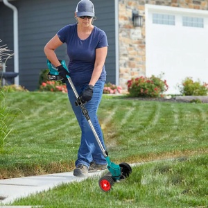 <span class=keywords><strong>Tondeuse</strong></span> à gazon électrique Yofidra, <span class=keywords><strong>tondeuse</strong></span> à gazon sans fil portative, coupe-herbe de jardin, longueur réglable, entrepôt européen à l'étranger - Product Image 5