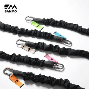 SANMO CE HOT <span class=keywords><strong>SALE</strong></span>フィットネスバンジーコード用の調整可能なトランポリンジャンプハーネスコード機器空中ヨガバンジージャンプフィットネス - Product Image 4