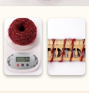 50g mélange de Polyester Mohair fil antistatique anti-bactéries teint fantaisie laine acrylique tricot à la main Crochet recyclé fil à tricoter - Product Image 6