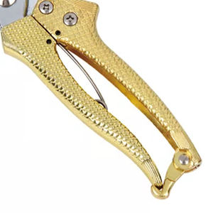 Nuovo stile attrezzi da giardino forbici da potatura con placcatura in oro nimitazione potatore - Product Image 4