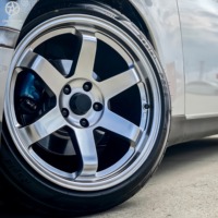 Rines de Aleación Forjada DW de 18, 19, 20 y 21 Pulgadas, 5x120, Cóncavos Profundos, Cromados, Estilo TE37SL Volk con Nismo, para Audi A4, Estilo Racing