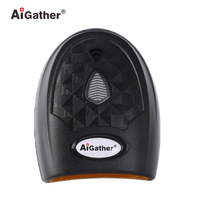 Lector de Códigos de Barras Inalámbrico 1D 2D, Escáner de Códigos QR con Receptor USB de 2.4GHz para Uso en Computadoras Portátiles/Estacionarias