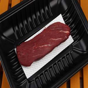 แผ่นรองผักคุณภาพสูงแบบใหม่ ขนาด 160*70 มม. ทนทาน ซึมซับได้ดี แผ่นซับน้ำสำหรับบรรจุภัณฑ์ผลไม้ - Product Image 3