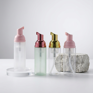 Botella de Plástico PET con Bomba de Espuma de 100ml-250ml, con Cepillo de Limpieza de Silicona, Dispensador de Espuma para Limpiador Facial, Venta al Por Mayor - Product Image 5