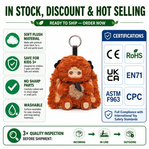 Coniglietti di Peluche Blind Box AI Smart Toy con Occhi Normali, Simpatico Coniglio Rock Band, Statuetta in Vinile, Bambola Sorpresa da Collezione per l'Ingrosso - Product Image 5