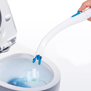<span class=keywords><strong>Brosse</strong></span> de toilette murale liquide et droppable, avec support, ensemble de brosses de nettoyage en silicone suspendues - Product Image 5