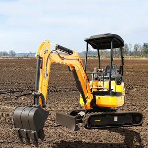 High <b>Top</b> ELORRY EL18 Hydraulic Mini Excavator Crawler 0.045m3 Cubic Meter Small Digger Crawler Excavator - Product Image 1