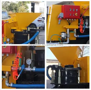 10m3/h Concrete Spraying Shotcrete Machine With Long Or High Conveying Distances