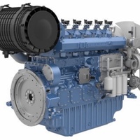 Moteur marin pour bateau Baudouin série M33, moteur chinois Weichai 6M33 12M33 16M33 refroidi par eau