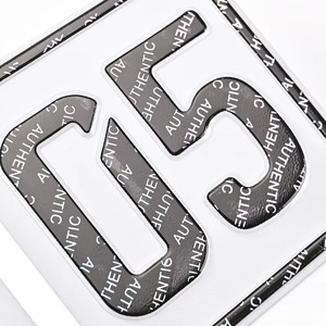 Placa de matrícula europea personalizada de aluminio HD para coche, placa decorativa en blanco para vista trasera. - Product Image 6