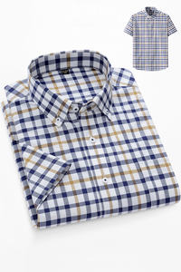<span class=keywords><strong>Camicia</strong></span> Oxford da <span class=keywords><strong>Uomo</strong></span> 100% Cotone Tinto in Filo Antipiega con Bottoni, Fantasia Scozzese, Personalizzabile ODM, Traspirante, Eco-Friendly, Casual - Product Image 5