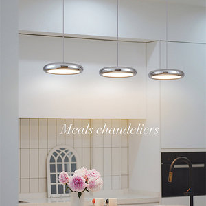 Modern Minimalist Three-Head Pendant <b>Light</b> Led Bar Chandelier For Kitchen <b>Dining</b> Room Home Lighting - Product Image 2