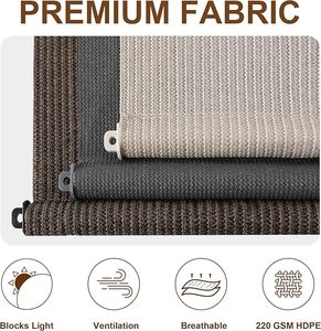 Ngoài trời con lăn Shades Cordless Patio Shades cuộn lên ngoài trời rèm cuốn rèm vải - Product Image 2