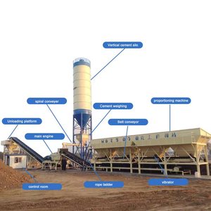 Centrale à béton mobile, Centrale de mélange de sol stabilisé WBZ300t-800t, Nouvelle centrale à béton mobile, Centrale à béton mobile - Product Image 2