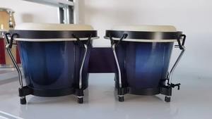 HUASHENG Natural Gloss <span class=keywords><strong>Bongo</strong></span> Set Niños Adultos Sintonizable Tonos dobles Piel de oveja Piel Parche - Product Image 3