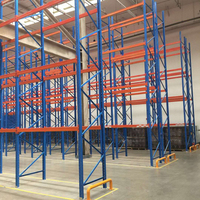 Rayonnage sélectif à poutres en acier réglables, OEM pour le stockage en entrepôt de marchandises palettisées par chariot élévateur
