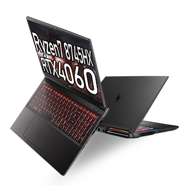 Ultra-high Cost Performance  Nitro 5 Ordinateur Portable Ryzen9 8745H 16G Rtx4060 16 Inch 2.5K 165Hz Student Gaming Laptop