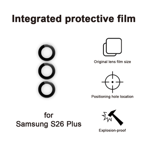 Protector de Pantalla Individual de Vidrio Templado 9H para Lente de Cámara de Teléfono Móvil para Samsung Galaxy S26+ - Product Image 6