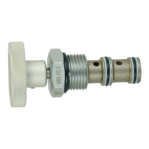 วาล์วควบคุมทิศทางไฮดรอลิก Mr-10-3 แบบคาร์ทริดจ์เกลียวทำจากเหล็กอัลลอย สำหรับผลิตภัณฑ์น้ำมันและการอนุรักษ์น้ำ - Product Image 1